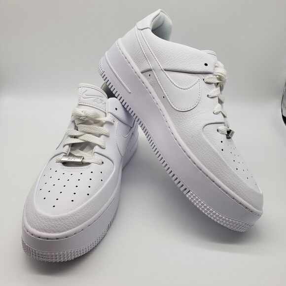 Nike Air Force 1 AF1 Sage Low Women's Shoes AR5339 100 White Size 11. - Picture 14 of 16